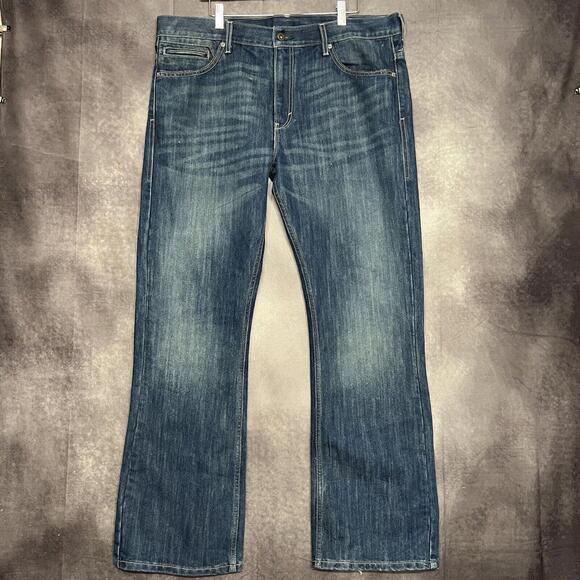 Levi's Other - Levi's 527 Bootcut Jeans Men's 38x32 Medium Wash Western Rancher EUC